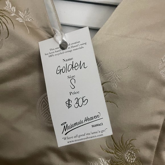 Muu Muu Heaven Satin Gown - Picture 2 of 4